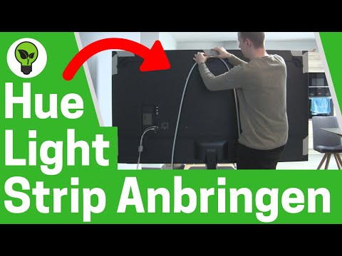 Installing a Philips Hue Lightstrip ✅ TOP INSTRUCTIONS: How to install LED strips on televisions ...