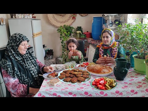 Village-Style Lentil Kuku Recipe | Persian Comfort Food