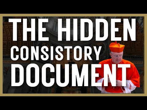 The Hidden Consistory Document