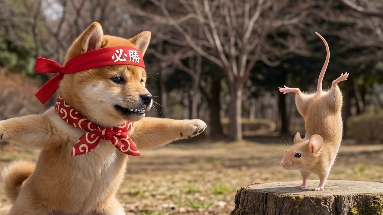 まめ、最強チュウタに挑む！