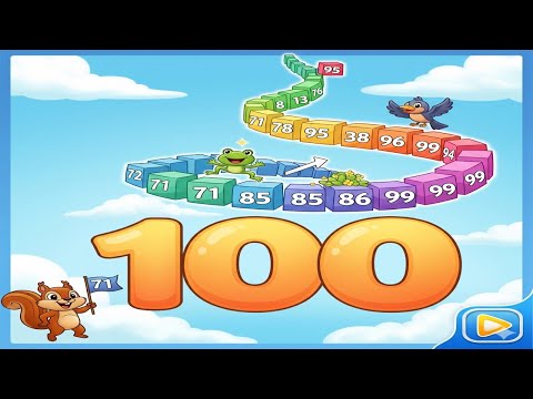 Counting 71-100 for Kids | Learn Numbers for Preschool & Kindergarten