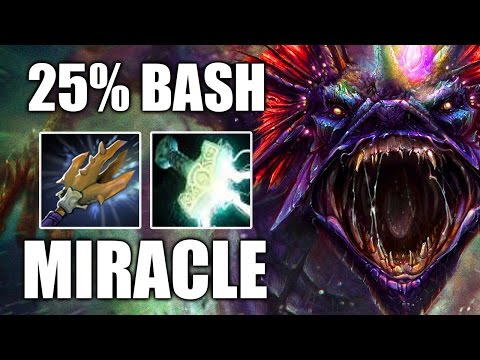 Miracle Electric Speed Slardar 25% Bash Dota 2 7.01 Patch