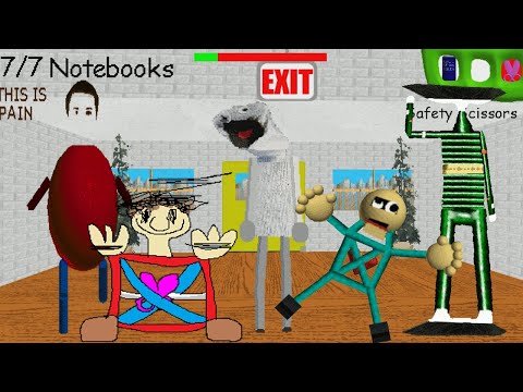 Baldi's Charector And Item Swapped Basics