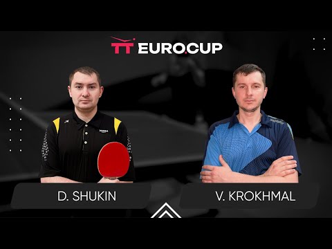 12:00 Dmytro Shukin - Vitalii Krokhmal 24.06.2024 TT Euro.Cup Ukraine Master. TABLE 3
