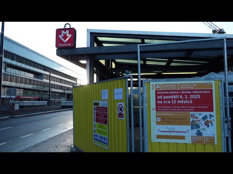 Na rok mimo provoz: Ve stanicích metra Pankrác a Českomoravská začala rekonstrukce