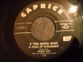 James Ray - If You Gotta Make A Fool Of Somebody - Early 60's R&B Tune - PJDooWop James Ray - If You Gotta Make A Fool Of Somebody - Early 60's R&B Tune