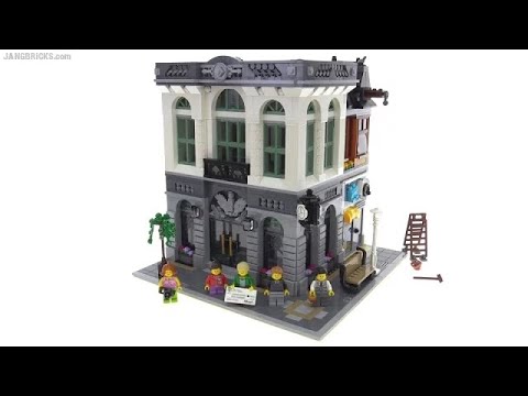 🔄 LEGO 2015 Creator Brick Bank review! modular set 10251 re upload
