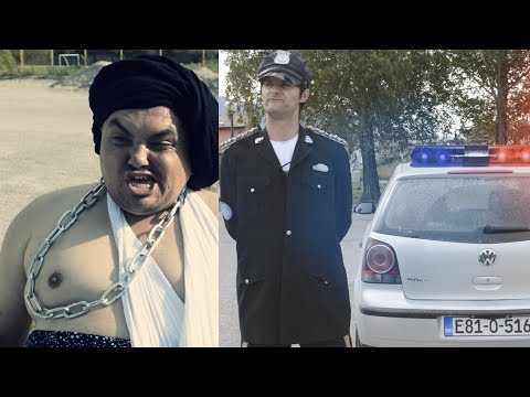 Policija zaustavlja pijanog BOSANCA