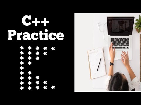 37 C Programming Questions Practice Star Pattern 13