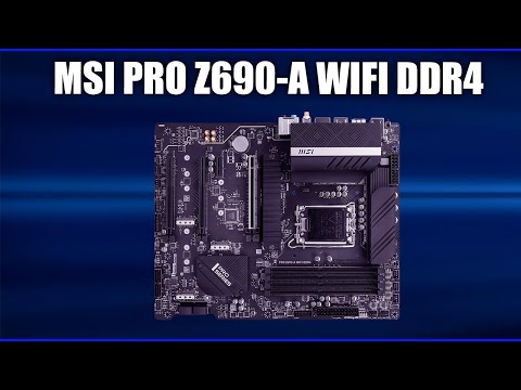 MSI PRO Z690-A WIFI DDR4