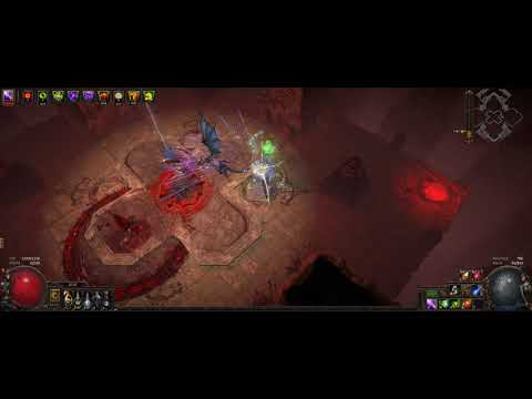 PoE - Heist [Ahuatotli, the Blind - Vaal Outpost Delve Boss] LA+Barrage Ranger