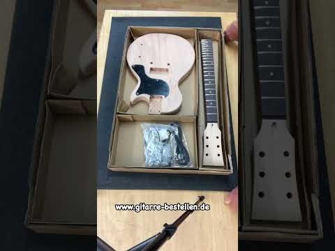 E-Gitarren Bausatz Guitar Kit LP Junior Style