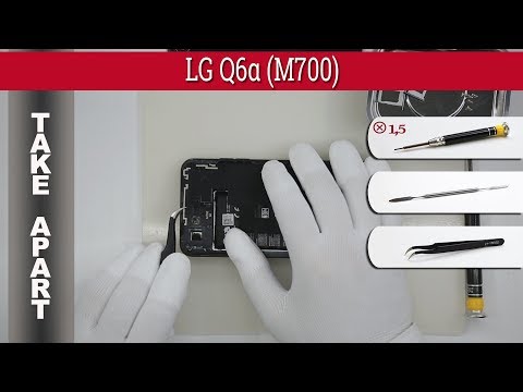 Wie kann man 📱 LG Q6α (M700) zerlegen