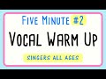 Quick 5 Minute Vocal Warm Up #2 | Resonance, Head, Chest and Mixed Voice