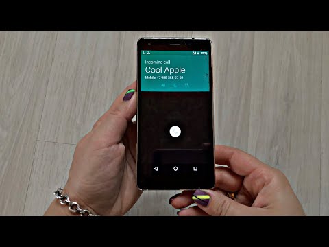 Vertex Impress XL Incoming call