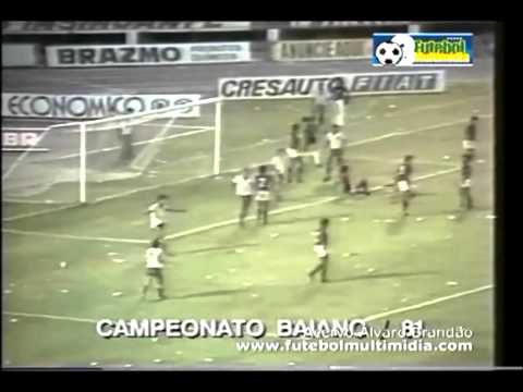 1981 - Campeonato Baiano de 1981 - Bahia 2 X 1 Vitória-BA (Final)