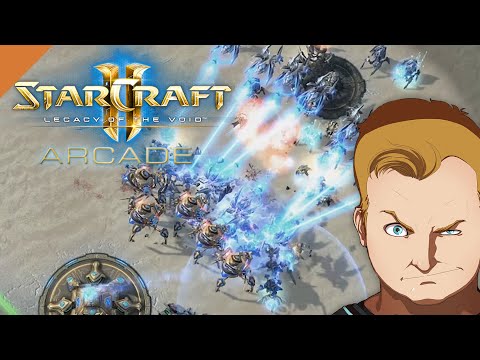 StarCraft 2 - Arcade - Direct Strike - Doppelrunde Striken Protoss & Terraner - Let's Play [Deutsch]