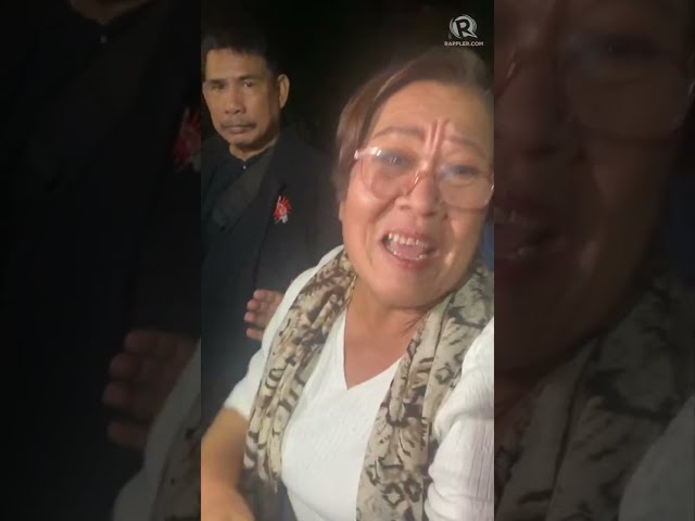 [PANOORIN] Homecoming ni Leila de Lima