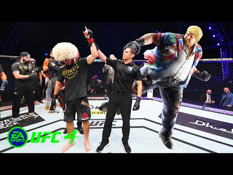 UFC4 Khabib vs Bob Richards Tekken EA Sports UFC 4 - XSX