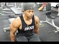 Shoulder Workout with Natural Bodybuilder Kennedy Anyanwu