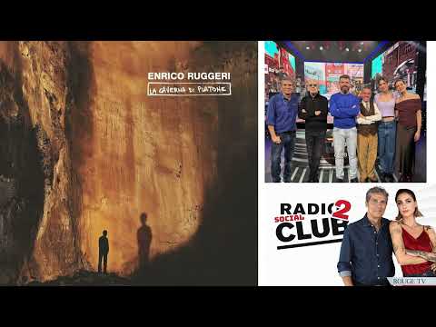 Enrico Ruggeri racconta LA CAVERNA DI PLATONE a Radio2 Social Club - 2025 - VERSIONE RADIO 2