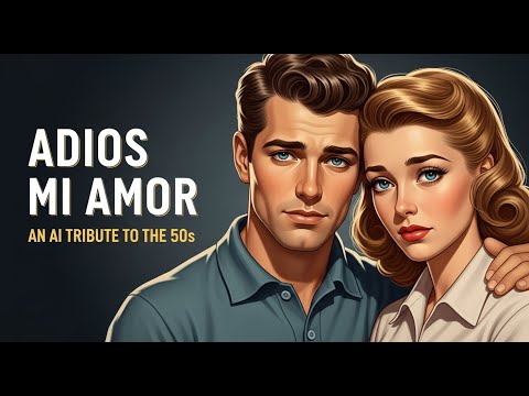 "Adios Mi Amor" (Spanish) | AI Tribute to 1950s [Doo-Wop / Oldies / Love Songs]