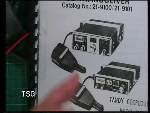 Realistic TRC2001 UK CB27/81 CB radio (mobile) - service & adjustment