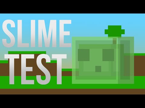 Minecraft Slime Animation Test
