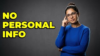 What Personal Data Should Not Be In Passwords?