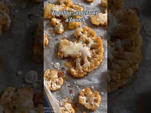 Kalafior zapiekany #przepis #obiad #jedzenie #food #zdrowie  #zdroweodżywianie #kalafior