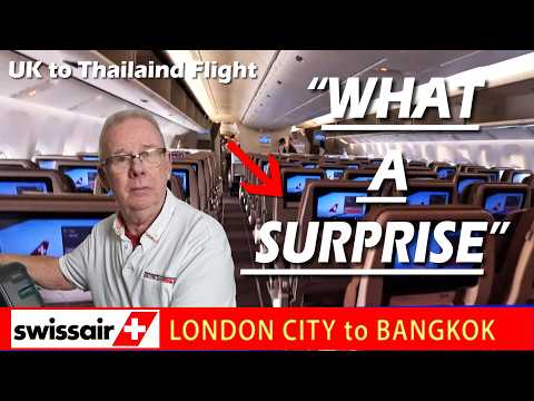 Swiss Air's Almost Secret Route | London City to Bangkok is Surprising