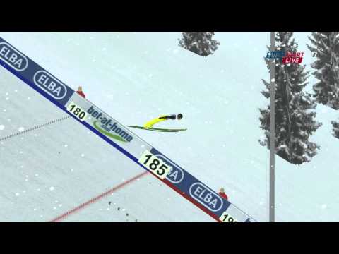 DSJ4 - Peter Prevc - Oberstdorf 2012 - Team - 225.5 m - Fall [1080p]