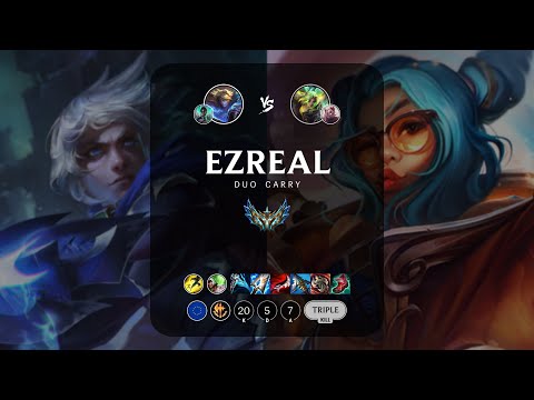 Ezreal ADC vs Zeri - EUW Challenger Patch 13.15