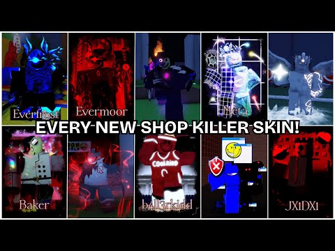 WINNING WITH EVERY NEW SHOP KILLER SKIN! | Roblox Forsaken G666 & Vee Update