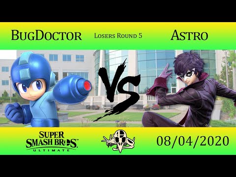 BugDoctor (Mega Man) vs. Astro (Joker) - Losers Round 5 - Pile O' Bones Smash #4