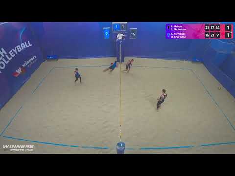 00:35 R. Melnyk / S. Shcherban - A. Yermakov / O. Sharpatyi 22.06.2022 | Winners Beach Volleyball