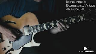 Video thumbnail for 【Brush eight】Ibanez Artcore Expressionist Vintage AKJV95-DAL 【for sale】 by brusheight
