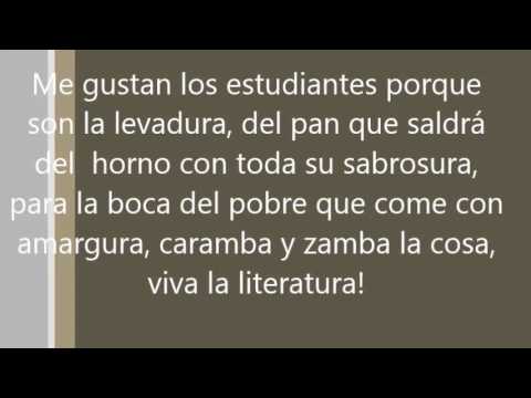 Que vivan los estudiantes mercedes sosa youtube