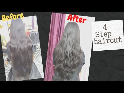 4 Steps with mix haircut || 4 steps haircut करने का आसान तरीका || Must watch || Sunita Makeover ||