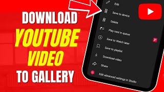 Download lagu How to Download YouTube Videos to Phone Gallery in 2025 (Fast & Easy Method!) mp3 Download lagu How to Download YouTube Videos to Phone Gallery in 2025 (Fast & Easy Method!) mp3