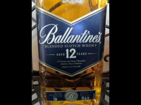 Whisky Review 303; Ballantines 12yo, Blended Scotch Whisky