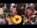 Aishwarya Rai Bachchan LOL Moment With Akash Ambani And Anant Ambani Isha Ambani Wedding