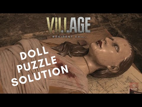 House Beneviento Mannequin/Doll Puzzle Solution - Resident Evil Village