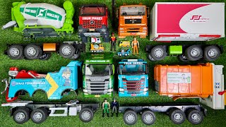 Merakit Mainan | Truk Box Paket, Molen, Sampah, Derek