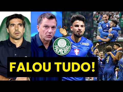 “O MÉRITO É TOTAL DELE!!! E É IMPRESSIONANTE como…” OLHA quem MAURO CEZAR ELOGIOU no PALMEIRAS!