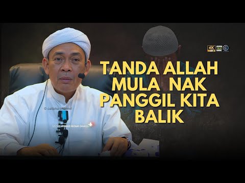 USTAZ AHMAD RIZAM - INI TANDA ALLAH MULA NAK PANGGIL BALIK