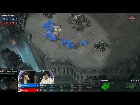 VSL SC2 - Bunny vs Creator [TvP] - 2017 S1 Team Match - Match2 2Set