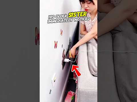 She Cut the Charger Cable Because It Wasn’t Working 😳🔌