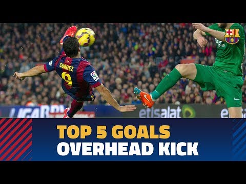 TOP GOALS | Five great Barça overhead kicks
