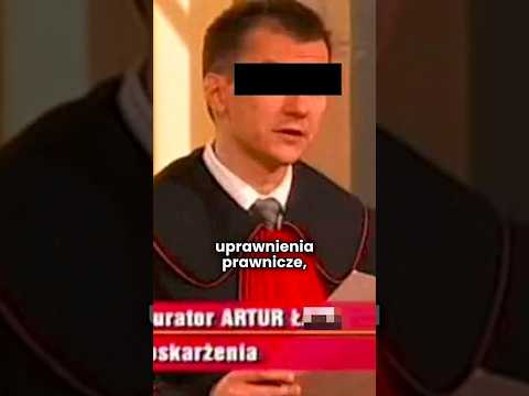 ARTUR ŁATA STAŁ SIĘ PRZESTĘPCĄ. PRZEZ LATA BYŁ PROKURATOREM W SĘDZIA ANNA MARIA WESOŁOWSKA